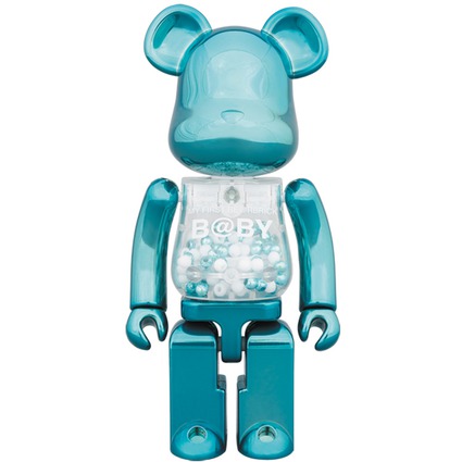 Super alloyed MY FIRST BE@RBRICK B@BY Turquoise Ver.