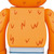 BE@RBRICK OSCAR THE GROUCH (The Original Orange Fur Ver.) 100% & 400%