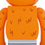 BE@RBRICK OSCAR THE GROUCH (The Original Orange Fur Ver.) 1000%