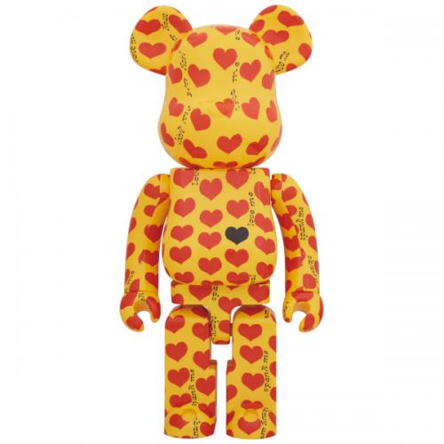 BE@RBRICK Yellow Heart 1000%