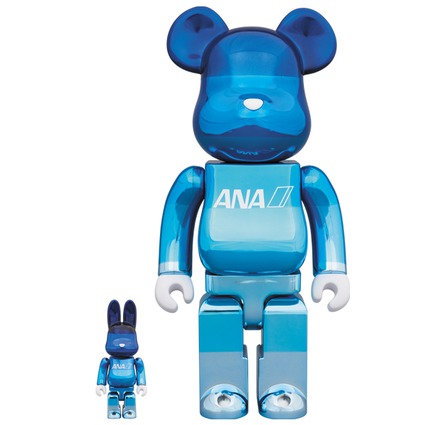 ANA クロムグラデーション R@BBRICK 100% & BE@RBRICK 400%