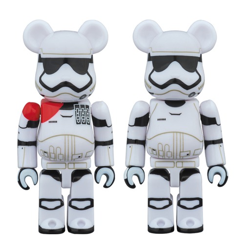 FIRST ORDER STORMTROOPER(TM) OFFICER & FIRST ORDER STROMTROOPER(TM) BE@RBRICK STAR WARS(TM) 2PACK