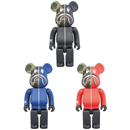 1st CAMO SHARK BE@RBRICK 400%