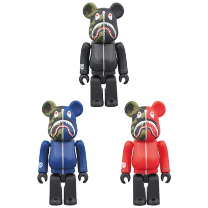 1st CAMO SHARK BE@RBRICK 100%