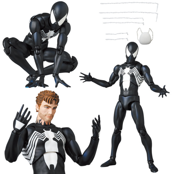 MAFEX SPIDER-MAN BLACK COSTUME (COMIC Ver.)