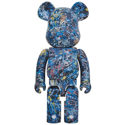 BE@RBRICK Jackson Pollock Studio 1000%(WATER PRINT)