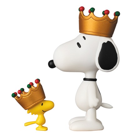 UDF PEANUTS シリ-ズ6 CROWN SNOOPY & WOODSTOCK