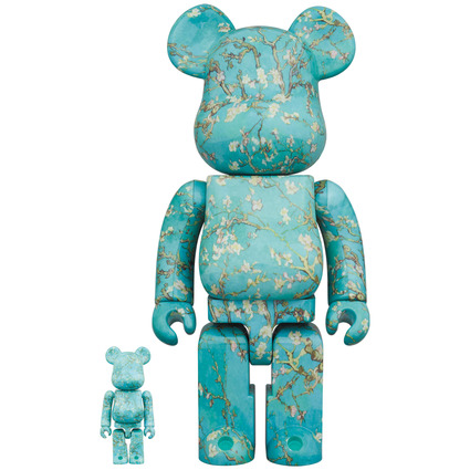 BE@RBRICK × Van Gogh Museum(R) Van Gogh "Almond Blossom" 100% & 400%