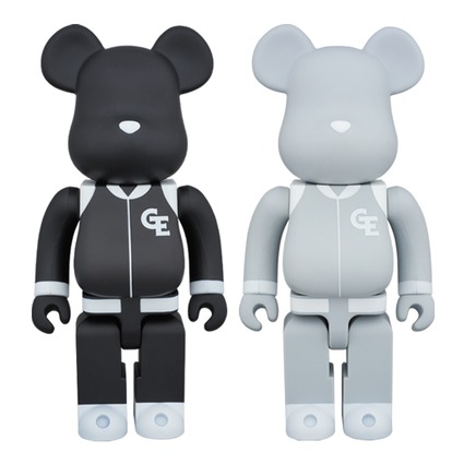 BE@RBRICK GOODENOUGH "Classics" 400% BLACK/GRAY