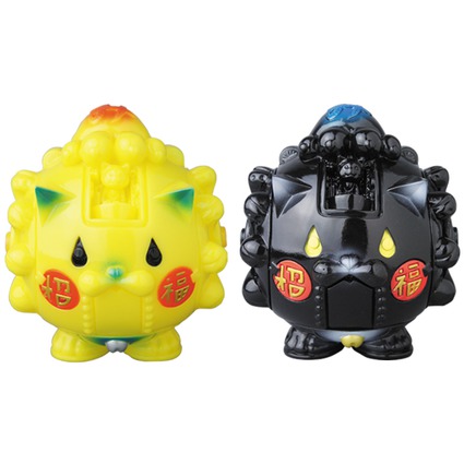 マネキマクリマロボ YELLOW・BLACK《2016年11月下旬発送予定》 //縁起物百貨店