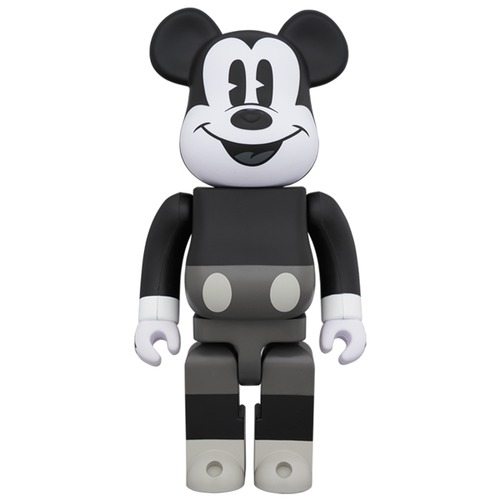 BE@RBRICK MICKEY MOUSE (B&W Ver.) 400%