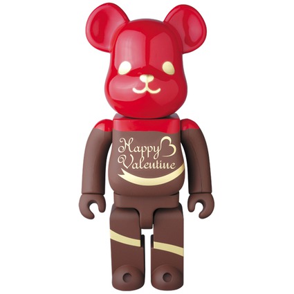 2017 Valentine BE@RBRICK Chocolat Framboise Ver.400%
