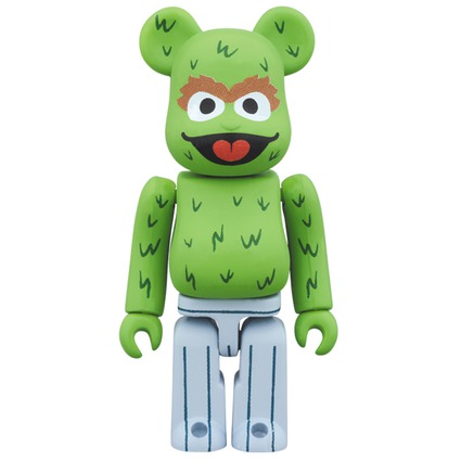 BE@RBRICK OSCAR THE GROUCH 100%