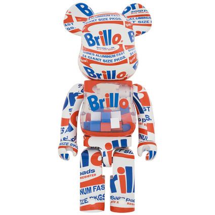 BE@RBRICK ANDY WARHOL "Brillo" 2022 1000%