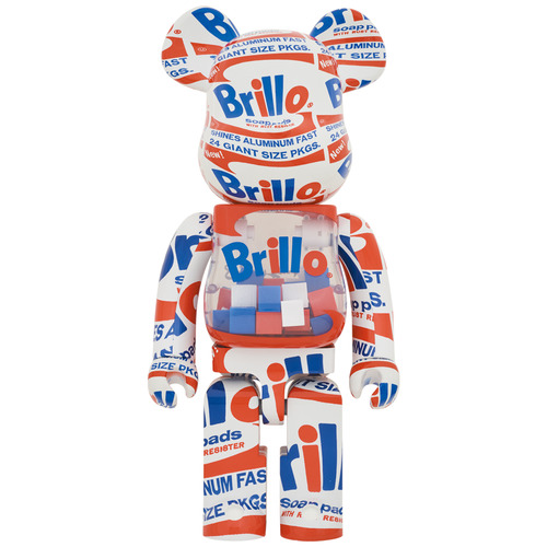 BE@RBRICK ANDY WARHOL "Brillo" 2022 1000%