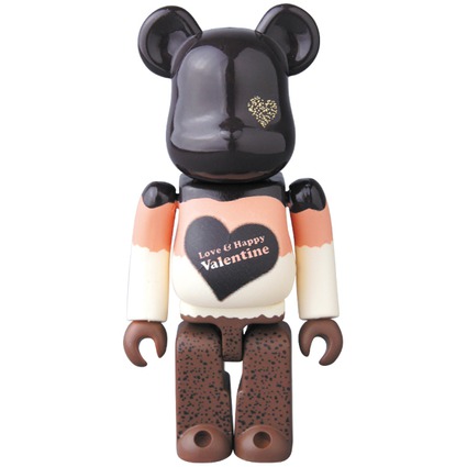 2017 Valentine BE@RBRICK Mousse Chocolat Ver.100%