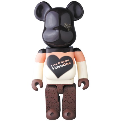 2017 Valentine BE@RBRICK Mousse Chocolat Ver.400%