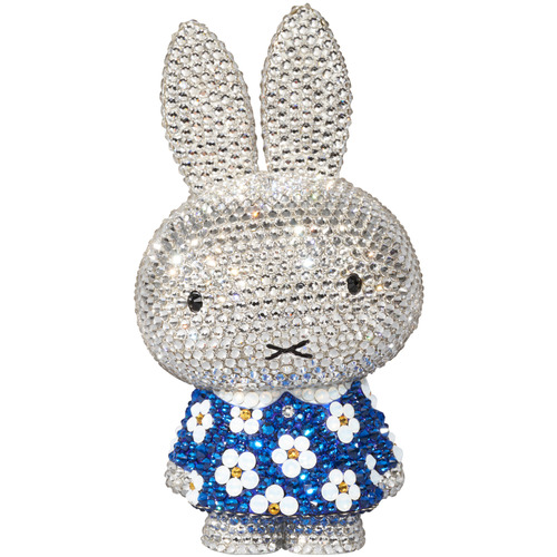 UDF CRYSTAL DECORATE 花柄のワンピースを着たミッフィー《2024年2月発送予定》