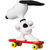 UDF PEANUTS SERIES 17 SKATEBOARD SNOOPY