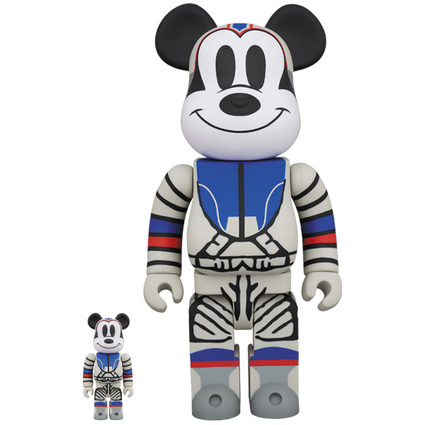 BE@RBRICK BILLIONAIRE BOYS CLUB MICKEY MOUSE 100% & 400%