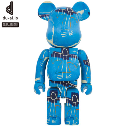 BE@RBRICK JEAN-MICHEL BASQUIAT #9 1000%