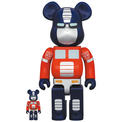 BE@RBRICK OPTIMUS PRIME 100% & 400%