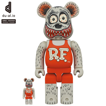 BE@RBRICK RAT FINK GRAY Ver.100% & 400%