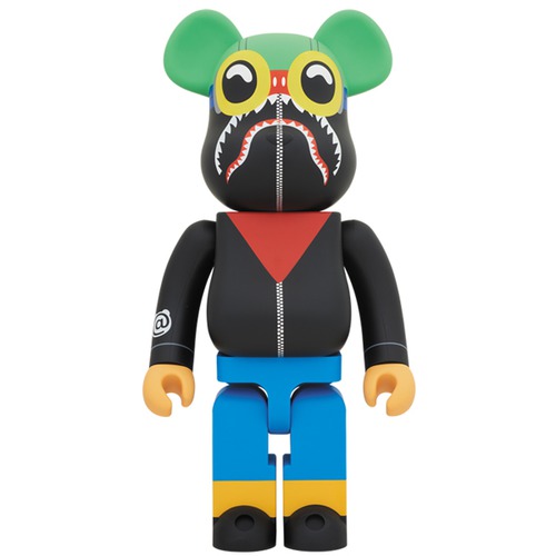 A BATHING APE(R) × HEBRU BRANTLEY × SOCIAL STATUS BE@RBRICK 1000%