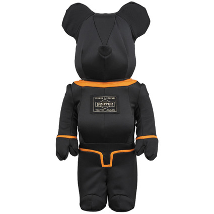 PORTER × BE@RBRICK 400% TANKER BLACK Special Edition