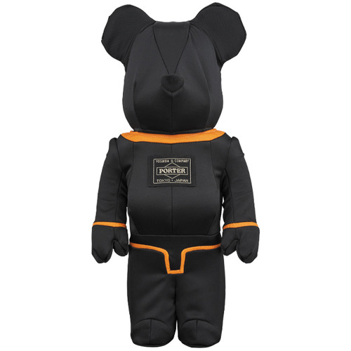 PORTER × BE@RBRICK 400% TANKER BLACK Special Edition