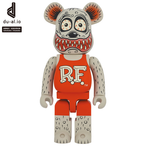 BE@RBRICK RAT FINK GRAY Ver.1000%