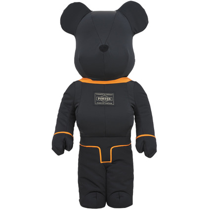 PORTER × BE@RBRICK 1000% TANKER BLACK Special Edition