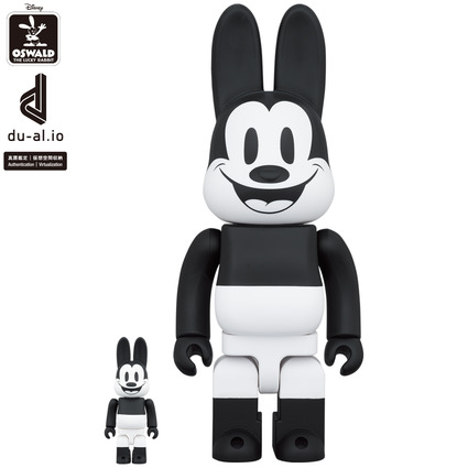 R@BBRICK Oswald the Lucky Rabbit 100% & 400%