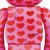 BE@RBRICK Pink Heart 100% & 400%