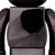 BE@RBRICK The Rolling Stones Lips & Tongue BLACK CHROME Ver. 100% & 400%
