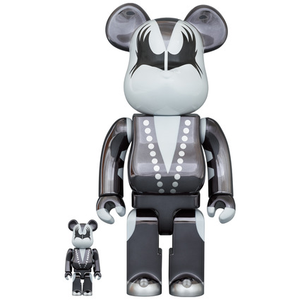 BE@RBRICK KISS DEMON CHROME Ver.100% & 400%