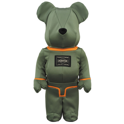PORTER × BE@RBRICK 400% TANKER SAGE GREEN Special Edition