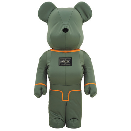 PORTER × BE@RBRICK 1000% TANKER SAGE GREEN Special Edition