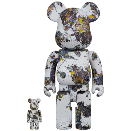 BE@RBRICK Jackson Pollock Studio(SPLASH) 100% & 400%