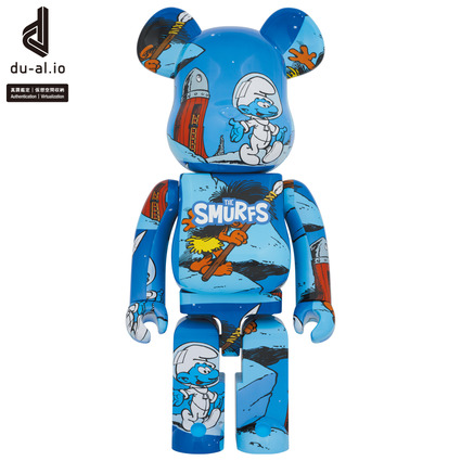 BE@RBRICK The Smurfs 「The Astrosmurf」1000%