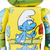BE@RBRICK The Smurfs 「The Purple Smurfs」100% & 400%