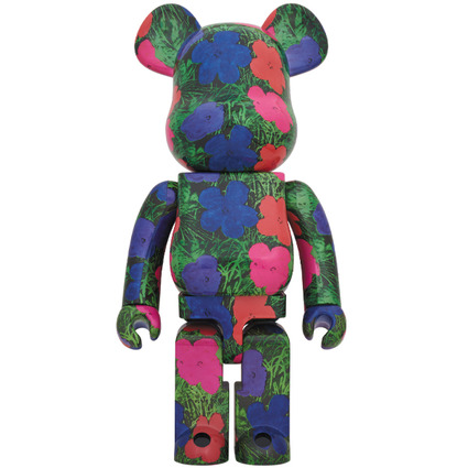 BE@RBRICK ANDY WARHOL “Flowers” 1000%