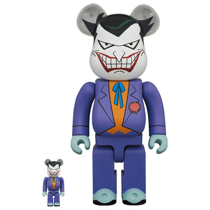 BE@RBRICK THE JOKER (BATMAN The Animated Series Ver.) 100% & 400%