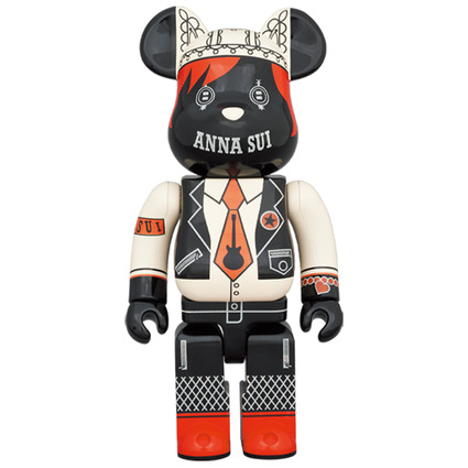 BE@RBRICK ANNA SUI RED & BEIGE 1000%
