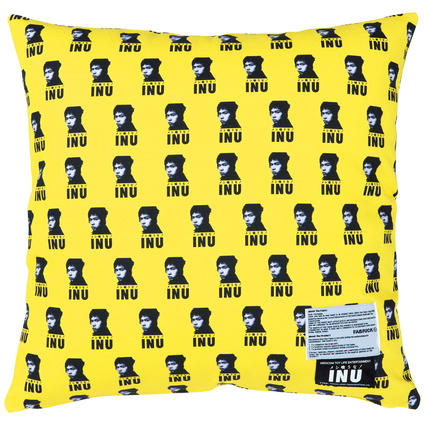 MLE × INU "メシ喰うな!" SQUARE CUSHION 02《2023年8月発売・発送予定 受注期間は6月10日まで》