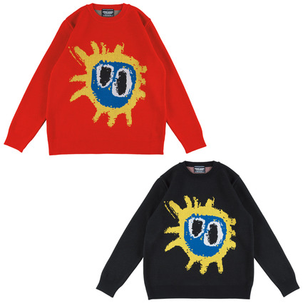 MLE Primal Scream "screamadelica" KNIT GANG COUNCIL CREWNECK SWEATER "screamadelica"《2023年8月発売・発送予定 受注期間は2月10日まで》