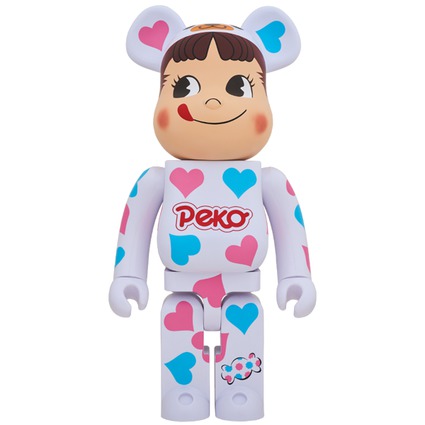 BE@RBRICK 着ぐるみ ペコちゃん ハート 1000%