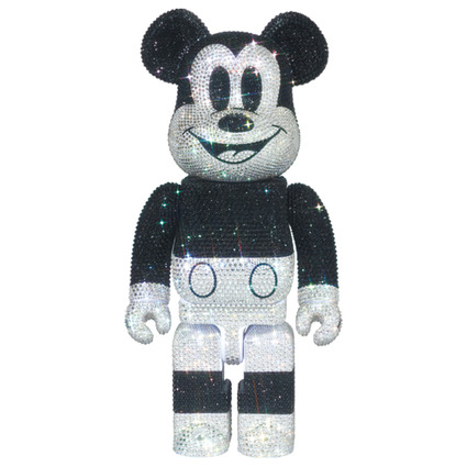 CRYSTAL DECORATE MICKEY MOUSE BE@RBRICK 400%《ご注文から3ヶ月～6ヶ月以内に発送予定》