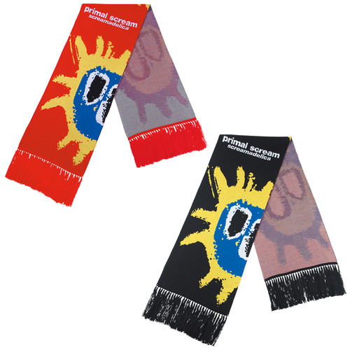 MLE Primal Scream "screamadelica" KNIT GANG COUNCIL KNIT SCARF "screamadelica"《2023年8月発売・発送予定 受注期間は2月10日まで》