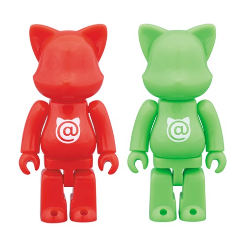 NY@BRICK FLUORESCENT RED/GREEN
